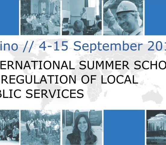 20th International Summer School on the Regulation of Local Public Services
