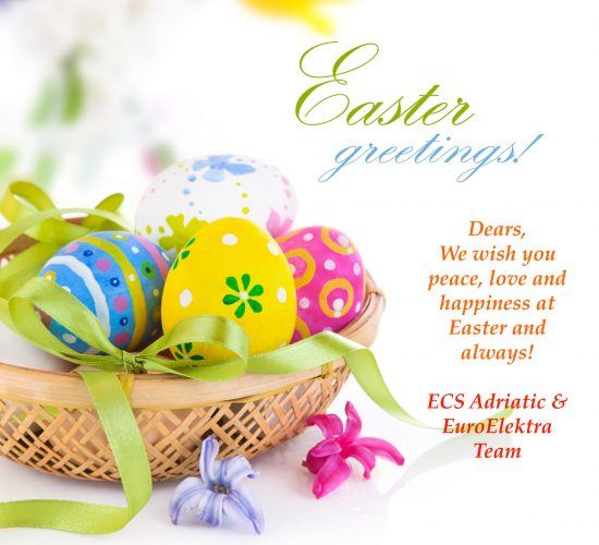 ECS Adriatic & EuroElektra Happy Easter Greetings 2017!