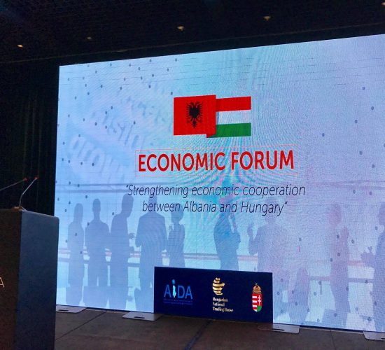 Economic Forum Albania – Hungary take place in Tirana, Aida, 10 April 2017