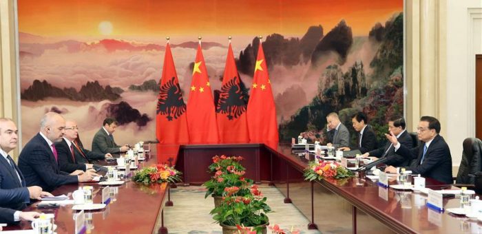 Albania – China, a positive climate for more economic cooperation, PM office, 17 April 2017