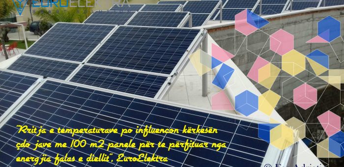 EuroElektra, çdo jave me 100 m2 panele për te përfituar nga energjia falas e diellit”, Ecs Adriatic, 24 Prill 2017