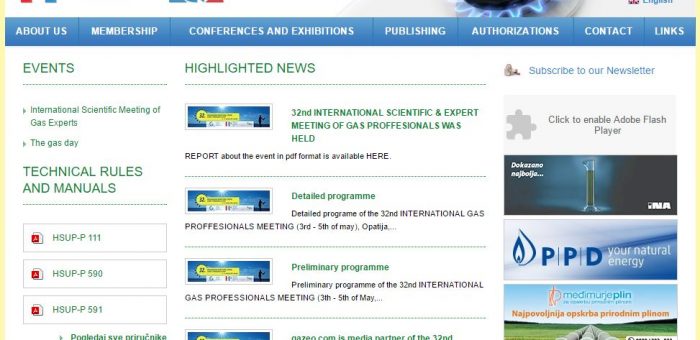 Report on the 32nd International Scientific and Expert Meeting of Gas, 29 May 2017