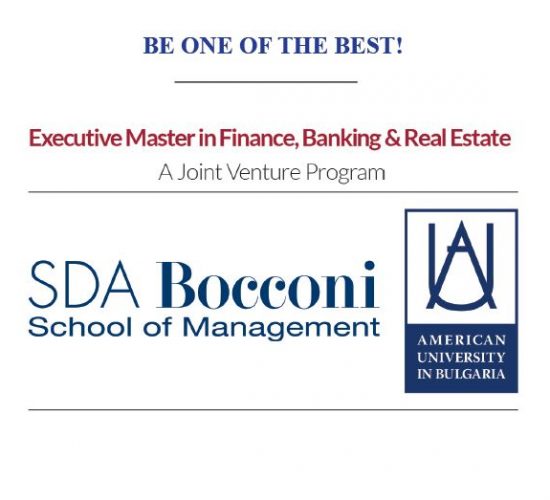 Business School Worldwide for Custom Program by SDA Bocconi and American University in Bulgari