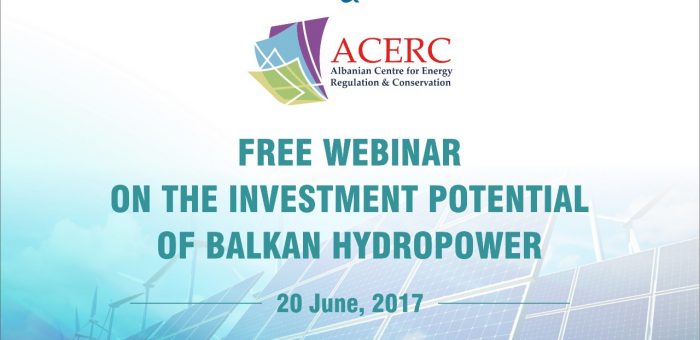 Granting rights in hydroelectric in the Western Balkans by Dr Lorenc Gordani, 16th July 2017