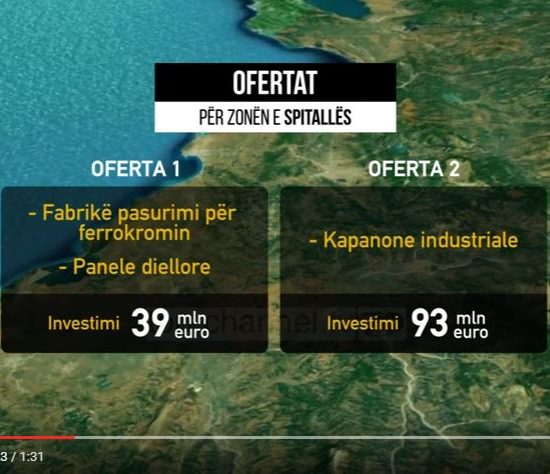 Fituesi për zonën e Spitallës, investimi 38.4 mln euro, ECS Adriatic, 15 Korrik 2017