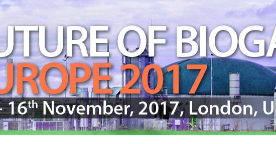 Conference: Future of Biogas Europe, organise by ACI, on 15th-16th November 2017, at London, United Kingdom