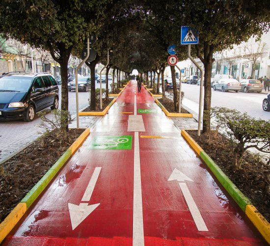 Tirana smart city, përfundon ndërtimi i korsisë së re për biçikletat në bulevardin “zogu i”