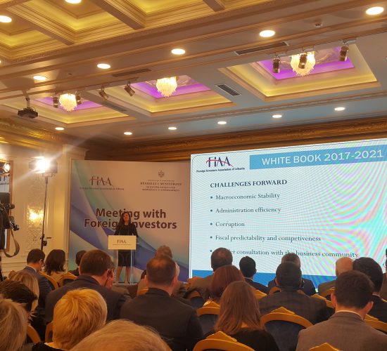 FIAA launches second edition of White Book Albania 2017-2021